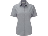Russell Ladies Short Sleeve Easy Care Oxford Shirt
