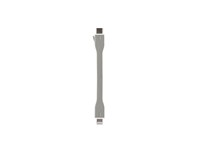 USB-C naar Lightning oplaadkabel - Korte kabel speciaal voor alle XB3-serie powerbanks - Grijs