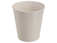 BIO-reusable cup 200 ml in eco-cream